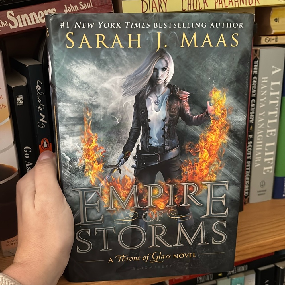 Empire of Storms - Sarah J Maas original hardcover